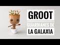 Cómo Hacer a Groot de Guardianes de la Galaxia | de Porcelana Fría | Pasta Flexible