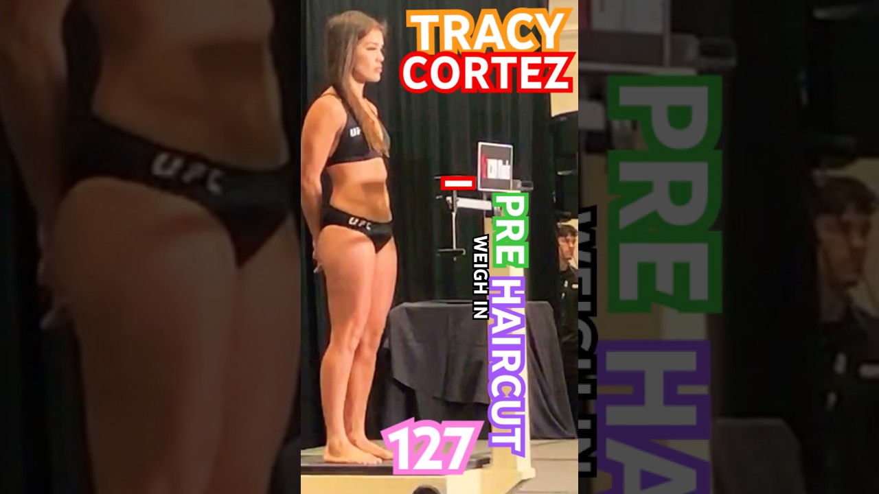 Tracy Cortez UFC Fighter weigh ins 