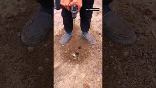 🌱🛠️ Power Drill Auger Attachment for Quick Seedling Hole Digging