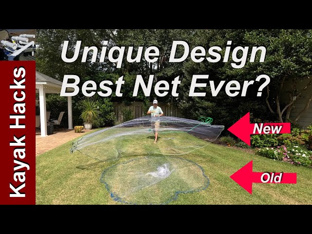 best cast net for kayak fishing Best Cast Net Ever Made - Silver Catch Chain Net