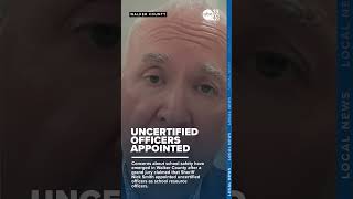 Uncertified officer appointment claim in Walker County