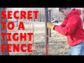 This TIP Will Keep A Fence Tight FOREVER!