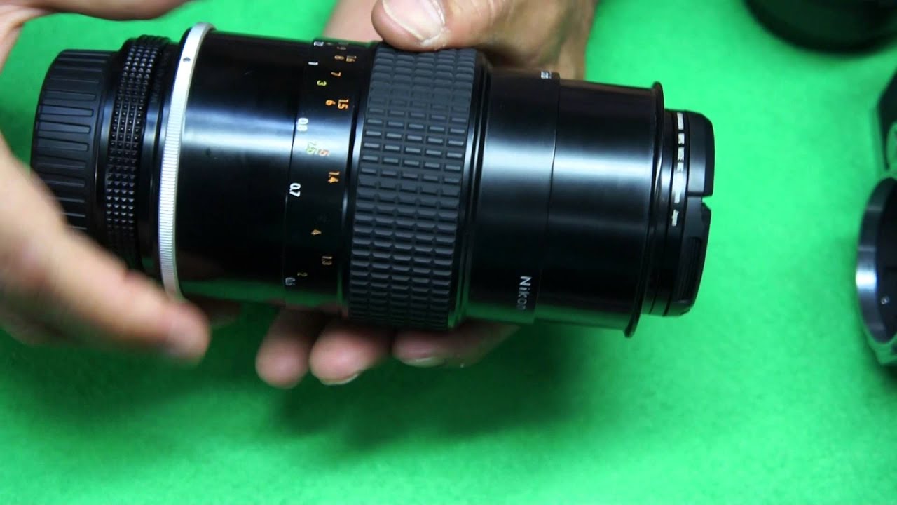 Nikon Micro Nikkor 105mm F4 ピントリングトルク調整 - YouTube