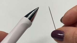 How to replace a needle in your pin pen￼