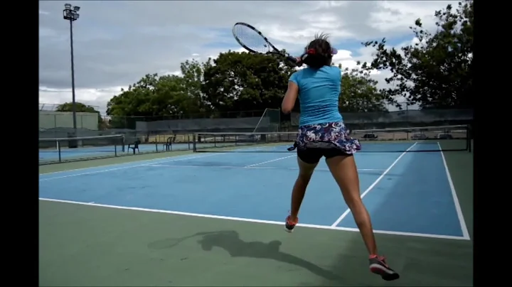 ALEXANDRA PARRA tennis practice