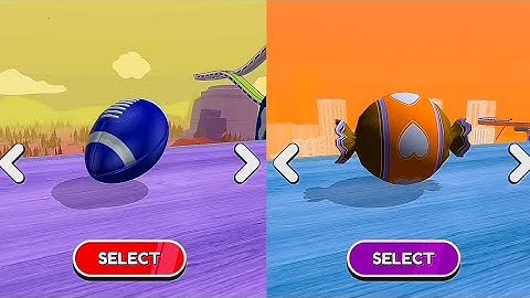 🏈🍬Going Balls SpeedRun 🔴🟡Mobile Gameplay Walkthrough iOS,Android Ball Colors Run (Part 103)