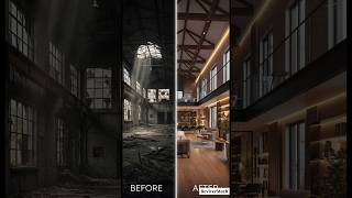I Renovate the abandoned Factory into a Luxury Mansion