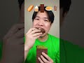 MAKAN APAPUN DENGAN KUNAFA PISTACHIO SESUAI EMOJI #asmr #mukbang