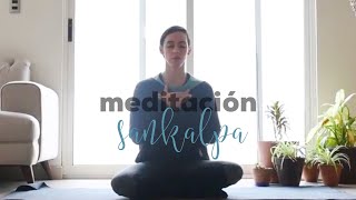 DECRETA TUS METAS *Meditación sankalpa* | Brenda Yoga