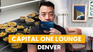 Inside the Capital One Lounge: Denver Airport