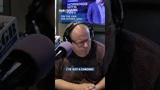 'I’m suffering!' | Mark Levy takes a heartbreaking call from a 2GB listener