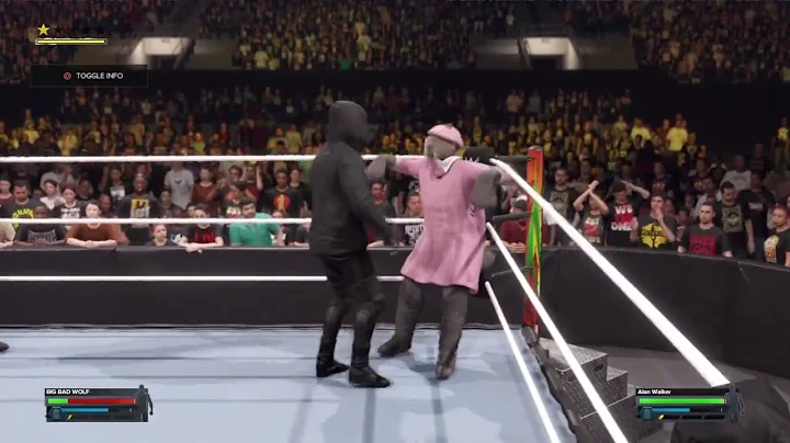 WWE 2K24: Big Bad Wolf VS. Alan Walker