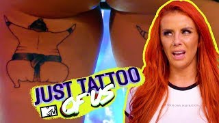 Ex On The Beach's Natalee Storms Off After A Brutal Double Tattoo Reveal | Just Tattoo Of Us 4