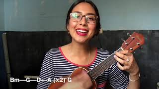 Video thumbnail of "Fuego de Dios - Rojo (tutorial ukulele)"
