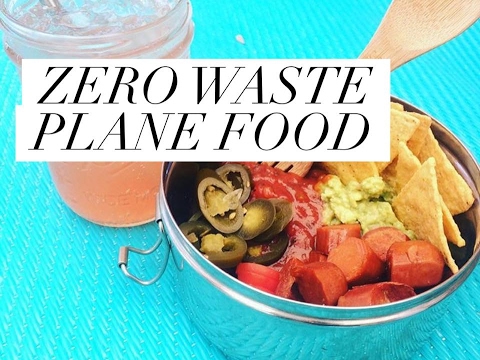 Zero Waste Plane Meals - YouTube