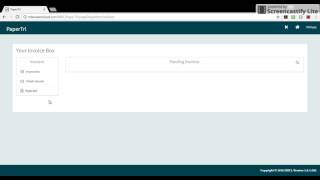 How to check the status of the invoice to process for payments