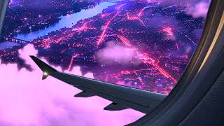 Aerial Calm | White Noise for Sleep, Study, Reading & Homework | 3 Hours of Airplane Sounds