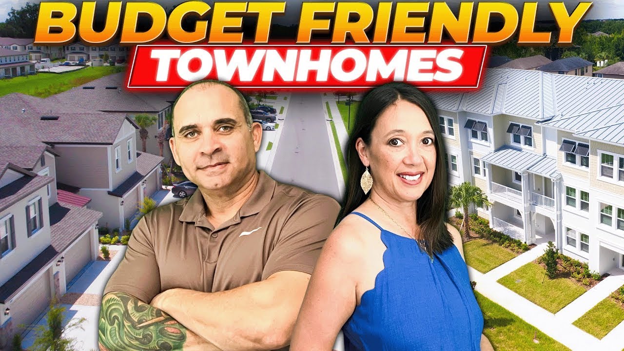 Tour Wesley Chapel MAINTENANCE FREE Townhomes | 2025 Tampa Bay Affordable Homes!