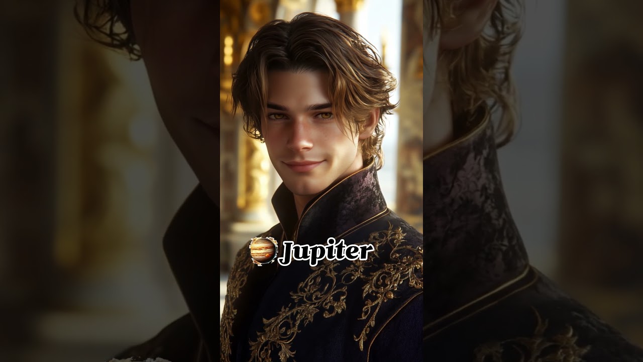 🌌 Aevorin AI –태양계의 신비로운 남신들 – The Divine Gods of the Solar System 