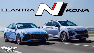 НЕЗАКОННЫЙ ВЫХЛОП! Hyundai Elantra N 2022 против тест-драйва Kona N