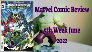 Marvel Comic Review: Mech Strike-Monster Hunters #1 By Christos Gage