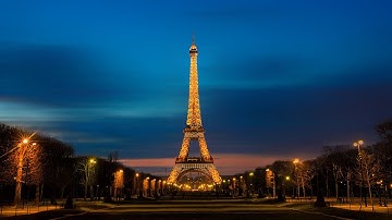 The Eiffel Tower celebrates 130 years with light show