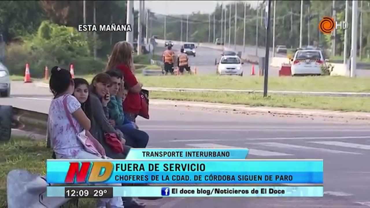 Paro de interurbanos de