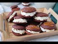 Whoopies au chocolat/ Chocolate whoopie pie