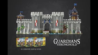 Review! Lego Guardians Stronghold Alt Build 3x31120 3892 pieces