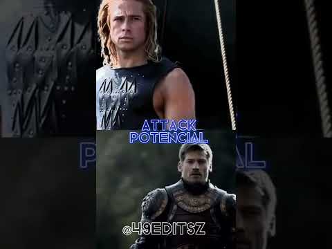 Achilles vs Jaime Lannister #achilles #troy #aquiles #jaimelafrance #got #houseofthedragon