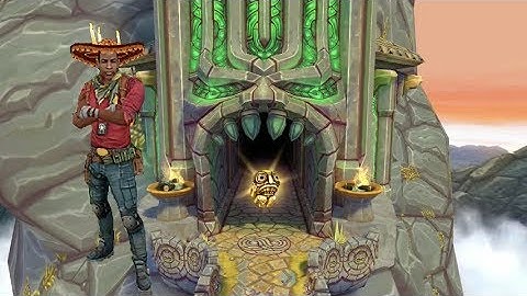 iGameMix🏛TEMPLE RUN 2 HD Fullscreen✅Sky Summit NHS Barry Bones OutRider Candle hat*Gameplay For Kid