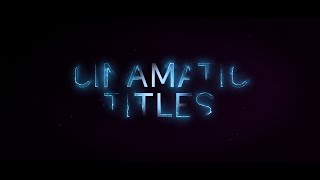 Cinematic Title Animation In After Effects  After Effects Tutorial  100 Free Plugin simple Way
