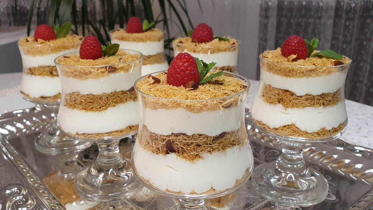 تحلية تركية بالكنافة سريعة التحضير بمذاق لا يقاوم تستحق التجربة