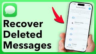 Datos How To Find And Recover Deleted Text Messages On iPhone Actualización