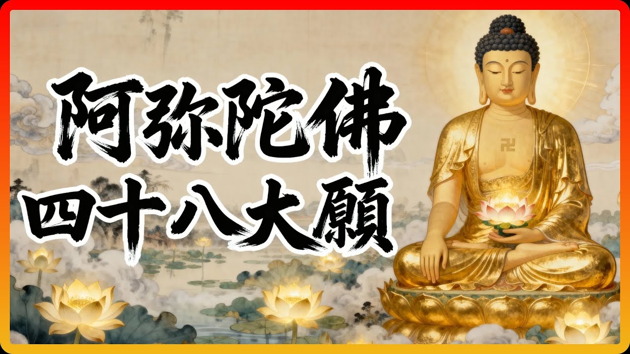 《無量壽經》藏天機：阿彌陀佛四十八大願是喚醒自性的心靈坐標！