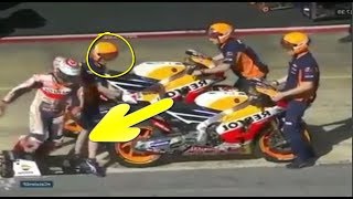 Wajib Nonton!!! Aksi Lucu MotoGP 2017 Marc Marquez PALING KOCAK Bikin Ketawa Ngakak