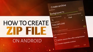 Create a Zip File on Android Phone (by black Diamond) screenshot 5