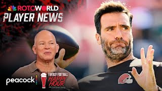 Joe Flacco a 'significant talent upgrade' for Bengals | Fantasy Football Happy Hour | NFL on NBC