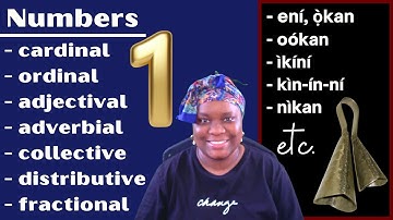 Yoruba Numbers and their Application (Òǹkà Yorùbá): One (1)