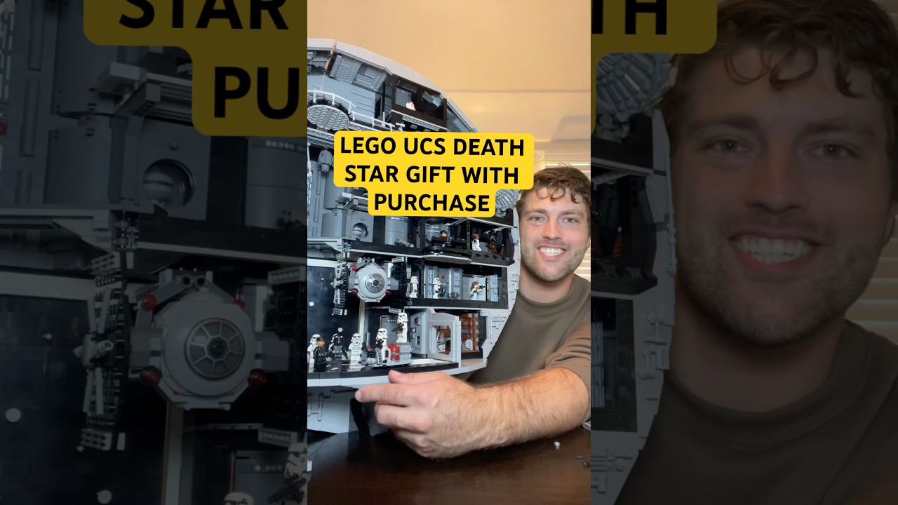 Подарок за покупку LEGO UCS Death Star! Поделитесь своим мнением о Tie Fighter 