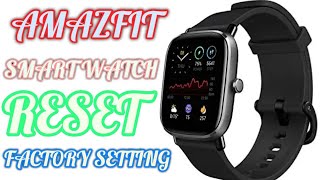 AMAZFIT GTS-2 MINI - HOW TO RESET THE WATCH FOR BARCODE #shorts screenshot 3