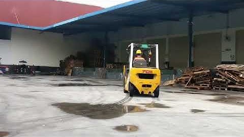 N-EC How Forklift speed limiter alarm safety system works