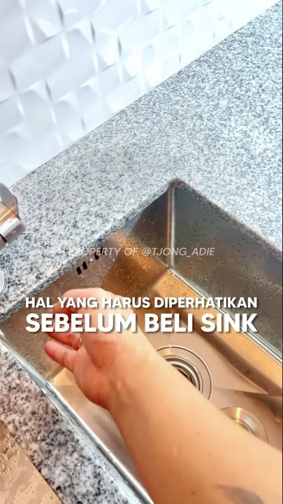 Tips Memilih Sink Untuk #Undermount #tipsinterior #designinterior