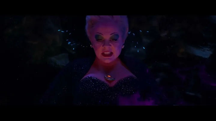 ursula transforms into vanessa full scene ariel and eric fall into lagoon | little mermaid 2023 hd