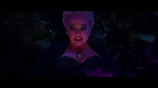 ursula transforms into vanessa full scene ariel and eric fall into lagoon | little mermaid 2023 hd