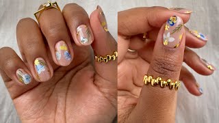 Encapsulated Flowers Nail Design, but EASIER & SLEEKER | Gel Polish Nail Art by Nail Journal 1,557 views 1 year ago 11 minutes, 7 seconds
