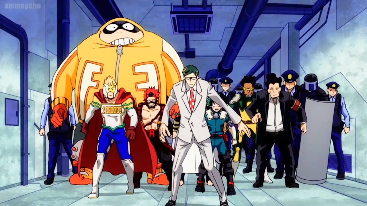 My Hero Academia 4 ►ヒーローたち、八斎会のアジトに突入 !! ヒーローと犯罪者の激闘►僕のヒーローアカデミア 4