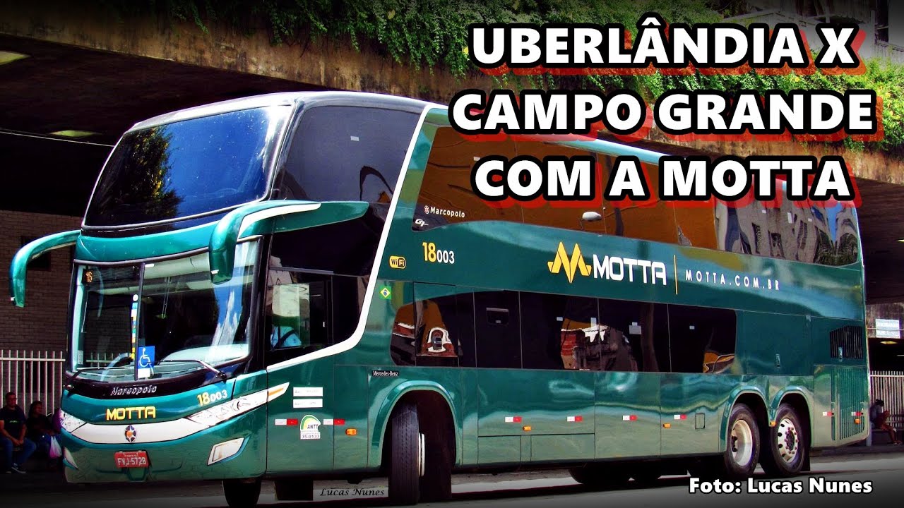 Vamos à CAMPO GRANDE com a MOTTA (Uberlândia X Campo Grande)