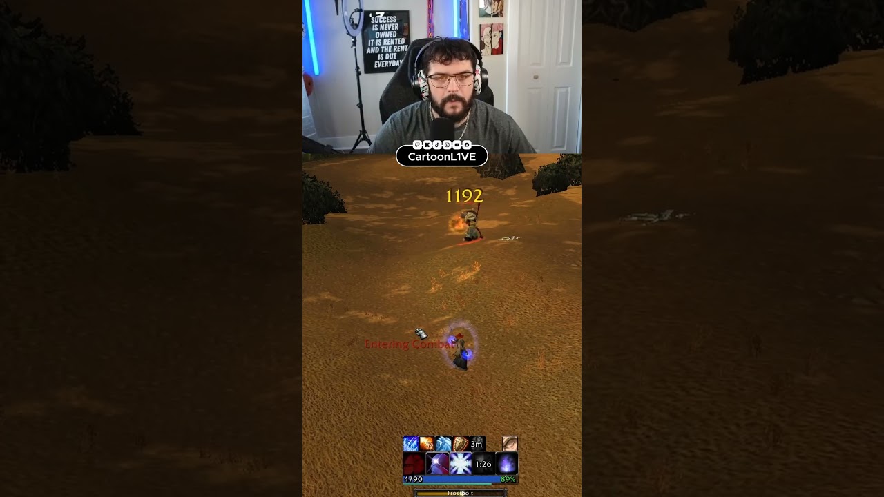 Mage PVP World of Warcraft Classic Anniversary 