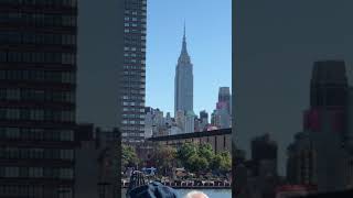 20191005 NYC Waiting in line for ferry
